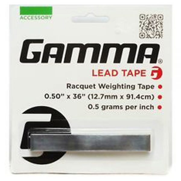 Gamma Tennis Racket Weighting Lead Tape 1/4"