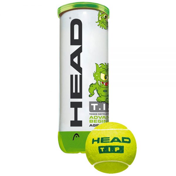 Head Tip Green Junior Tennis Balls