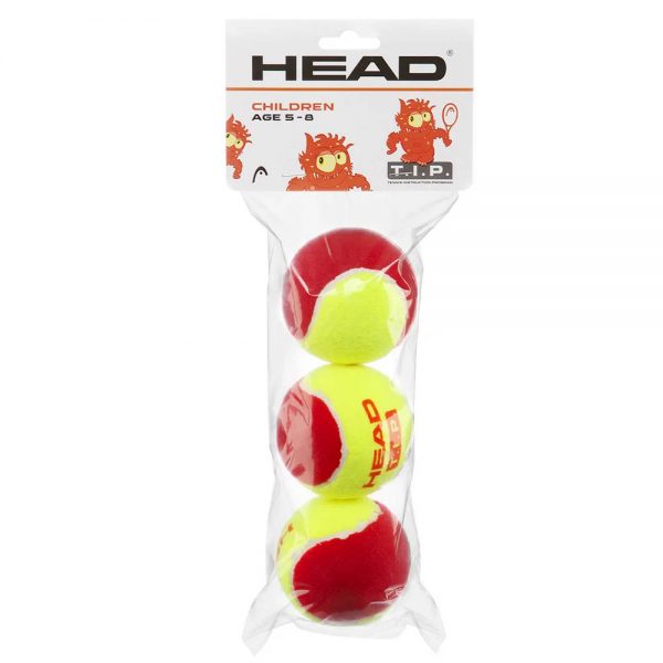 Head Tip Red Tennis Balls