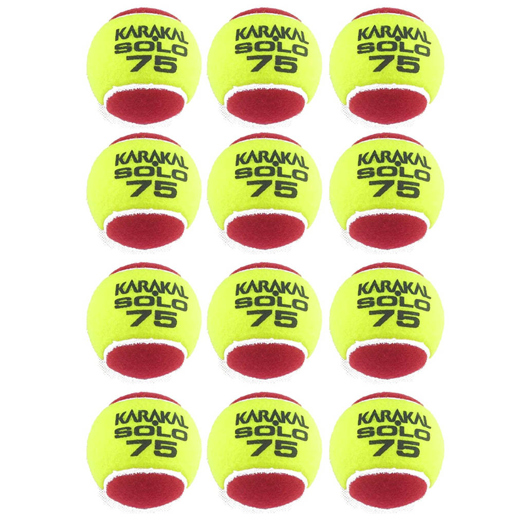 Karakal Solo Tennis Balls 75 balls dozen