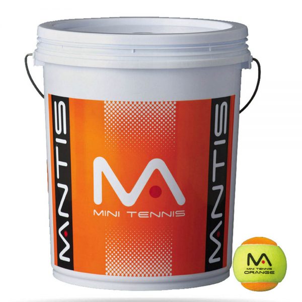 Mantis Orange Tennis Ball Bucket 72