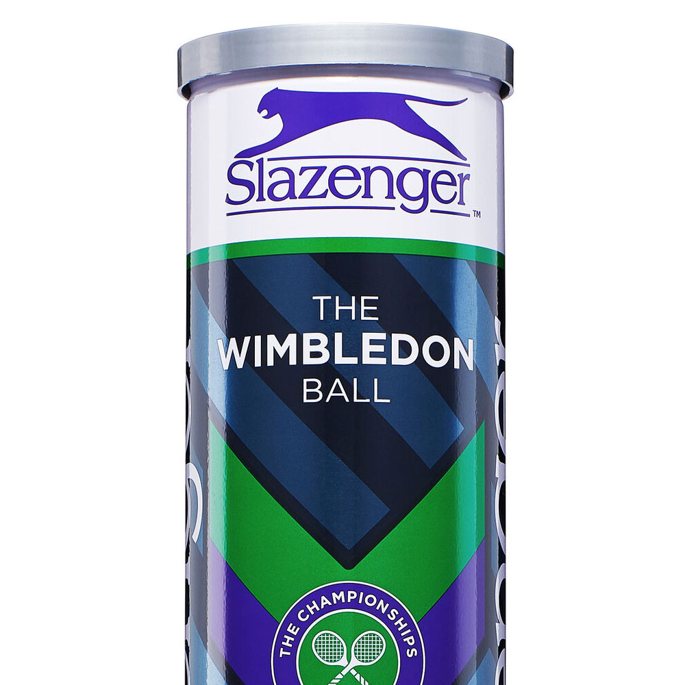 Slazenger Wimbledon Tennis Balls (4 Pack)